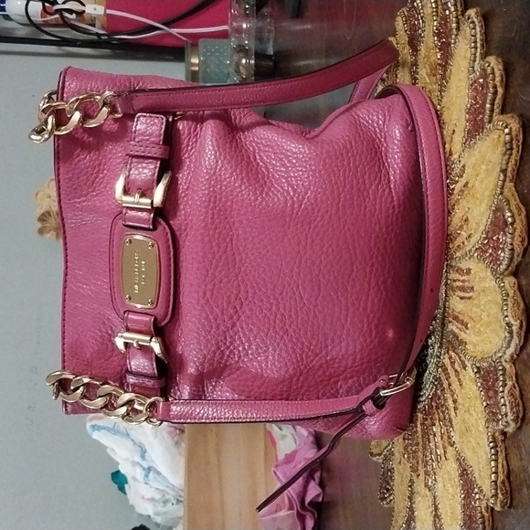 Pink Michael Kors Leather Crossbody - Picture 1 of 16